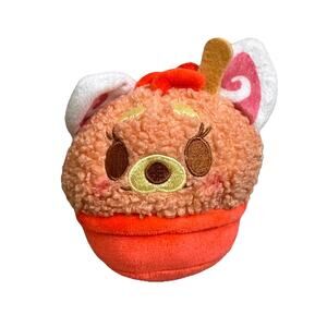 Panda Mei Scented Plush 4” Red Bean Shaved Ice Disney Munchlings 2024 Toy